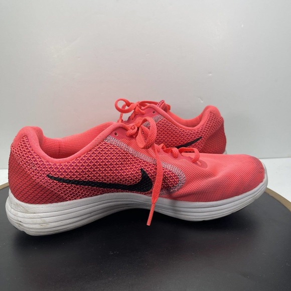 Nike Womens Revolution 3 Running Sneakers Shoes Pink Low Top Sz 9.5 Barbiecore - Picture 10 of 15
